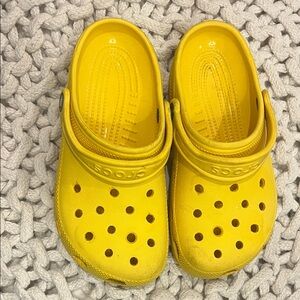 CROCS Kids Bright Yellow Clogs